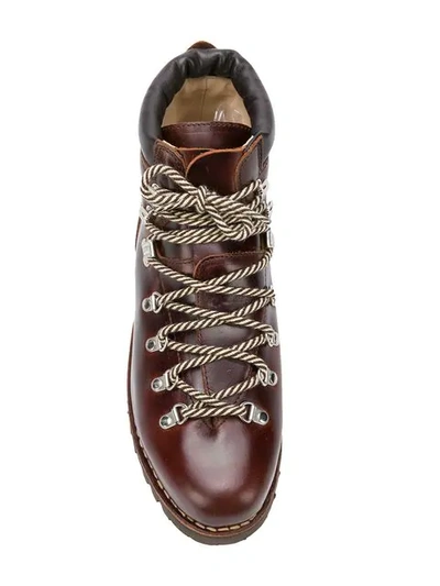 Shop Paraboot Lace-up Boots In Brown
