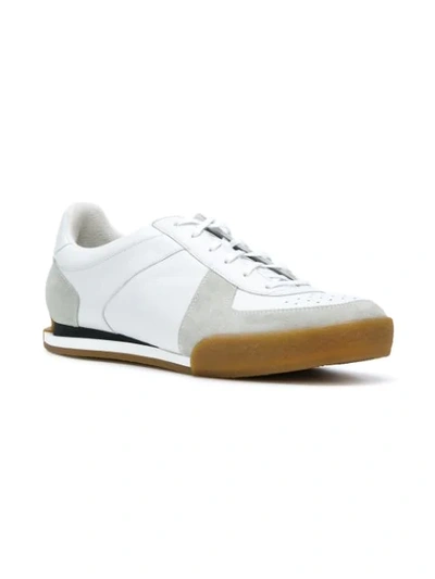 Shop Givenchy Stepped Sole Sneakers In White