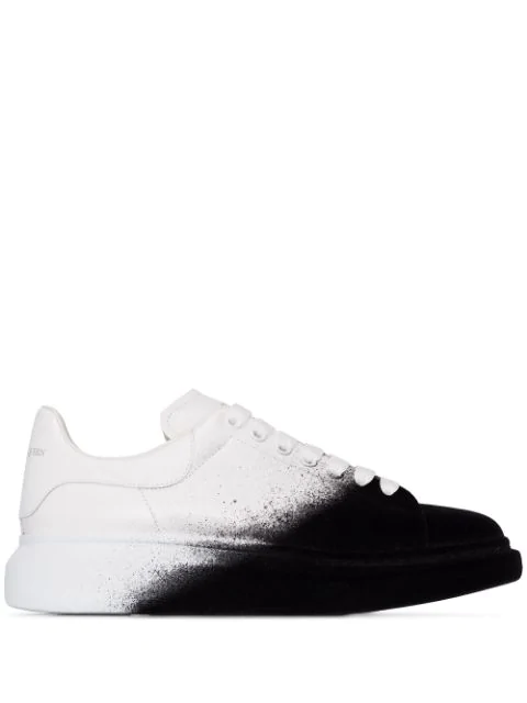 black velvet alexander mcqueen trainers
