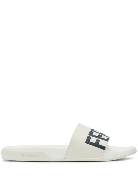 ferragamo white sandals