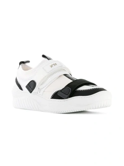 Shop N°21 Nº21 Click-buckle Trainers - White