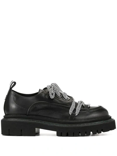 Shop N°21 Lace-up Shoes In Black
