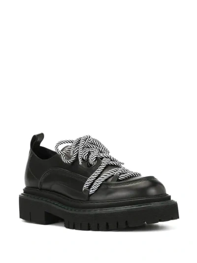 Shop N°21 Lace-up Shoes In Black