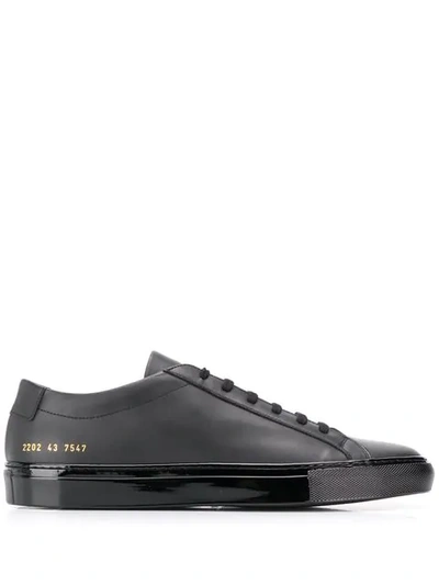 Shop Common Projects Achilles Sneakers In Black