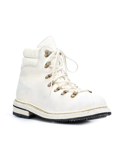 Shop Guidi Cordovan Boots In White