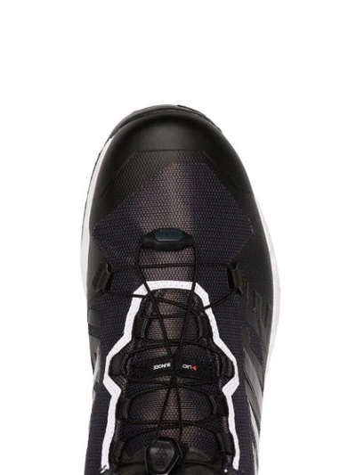 Shop Adidas X White Mountaineering Black Terrex Surround Gtx Sneakers