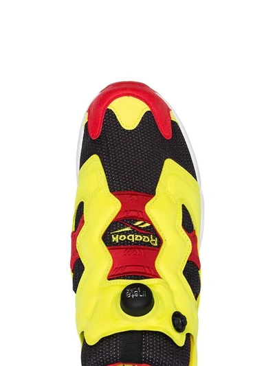 Shop Reebok Instapump Fury Sneakers In Multicoloured