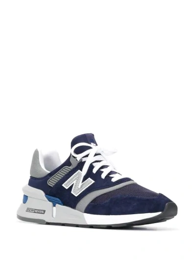 Shop New Balance 997 Sneakers In Blue