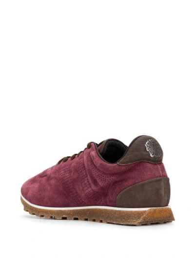 Shop Alberto Fasciani Porpora Sneakers In Red