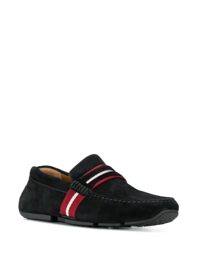 Shop Bally Casual Loafers In Black