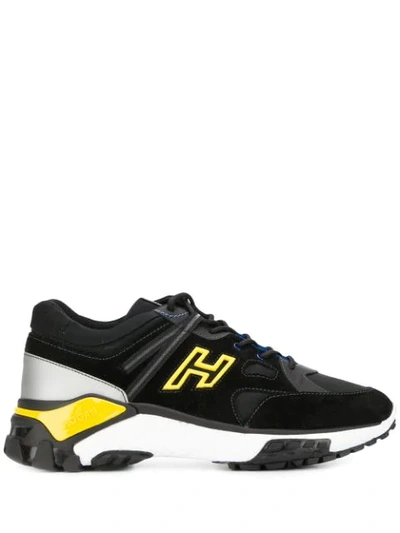 Shop Hogan Urban Trek Sneakers In Black