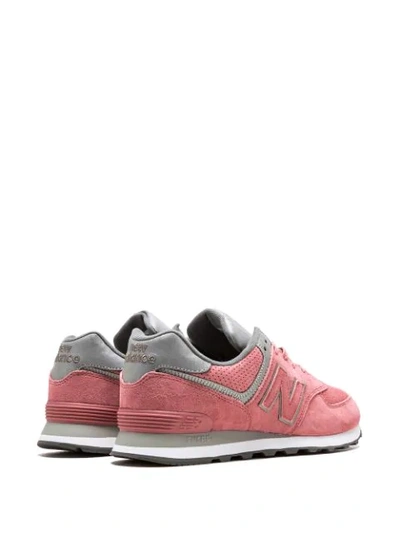 New Balance 574 Concepts Rose Low Top Sneakers In Pink