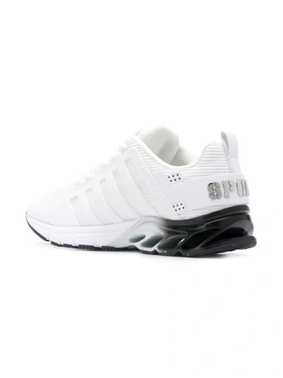 Shop Plein Sport Runner Original Sneakers - White