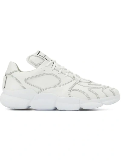 Shop Wooyoungmi Chunky Low-top Sneakers In White