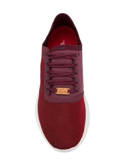 lacoste red sneakers