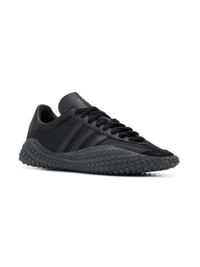Shop Adidas Originals Country X Kamada Sneakers In Black