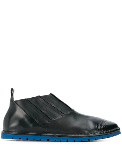 Shop Marsèll Mid-top Loafers In Black