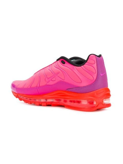Nike Men's Air Max 97/plus Casual Shoes, Pink/red In Pink