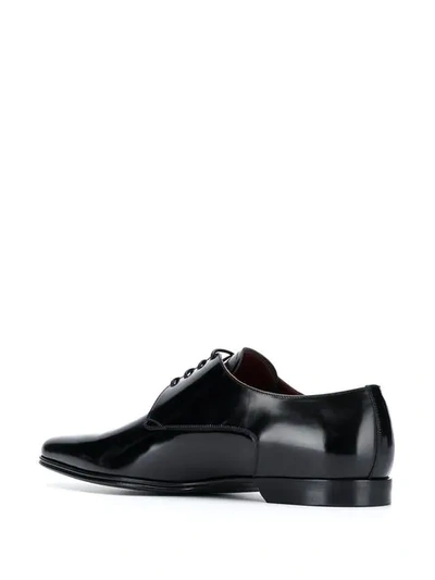 Shop Dolce & Gabbana Pointed Toe Oxford Shoes In Black