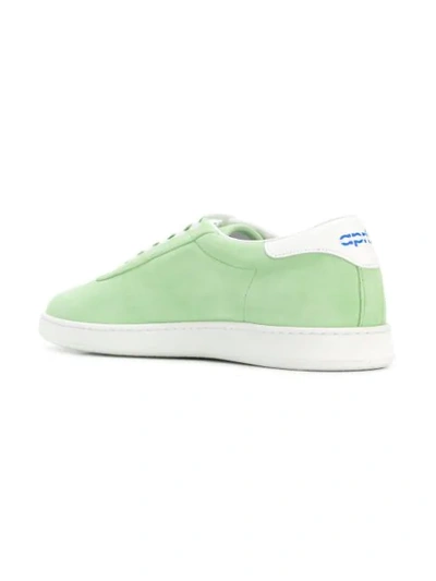 Shop Aprix Low Top Sneakers In Green