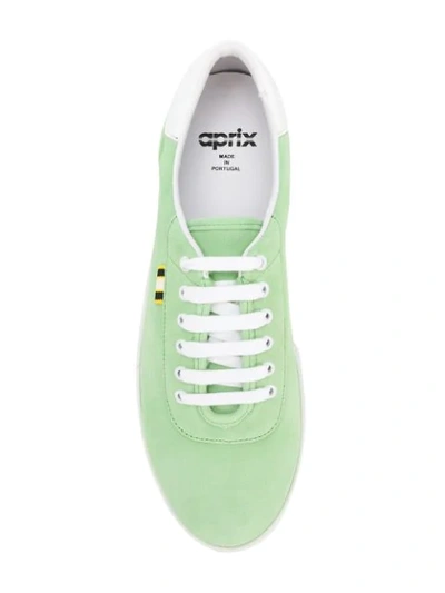 Shop Aprix Low Top Sneakers In Green