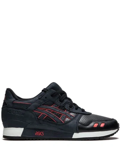 Shop Asics Gel Lyte 3 Sneakers In Black