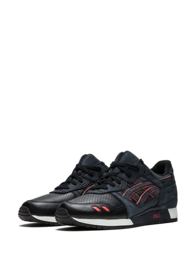 Shop Asics Gel Lyte 3 Sneakers In Black