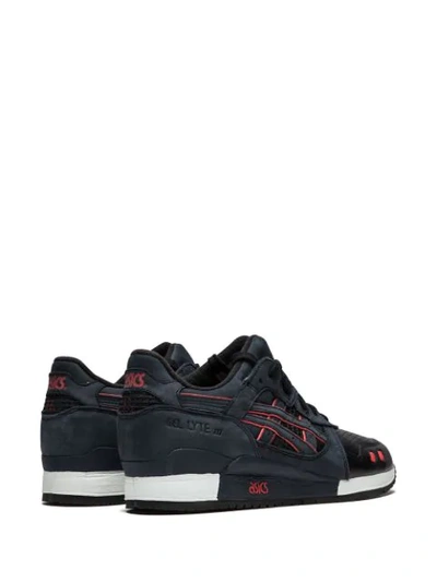 Shop Asics Gel Lyte 3 Sneakers In Black