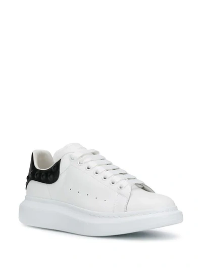 Shop Alexander Mcqueen Oversized Sole Sneakers In White