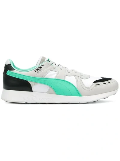 Shop Puma Rs-100 Re-invention Sneakers In White