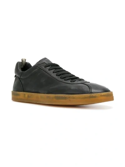 Shop Officine Creative Low Top Sneakers In Black