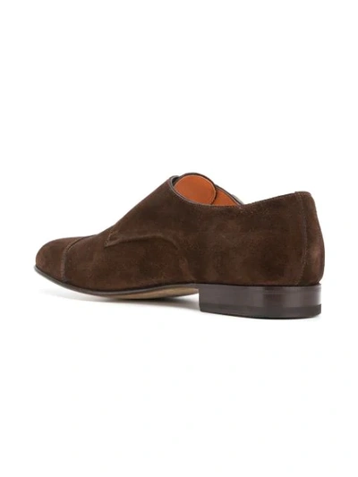 Shop Santoni Vintage Doppel Monk Shoes In S55
