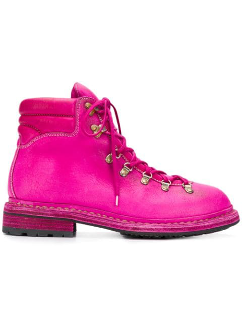 girls pink hiking boots