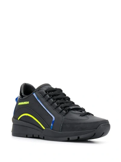 Shop Dsquared2 551 Sneakers In Black