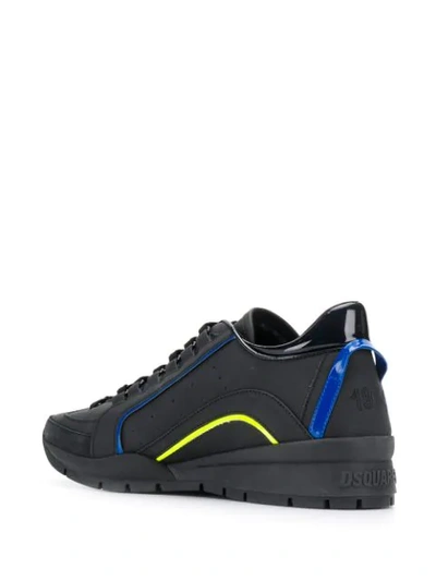 Shop Dsquared2 551 Sneakers In Black