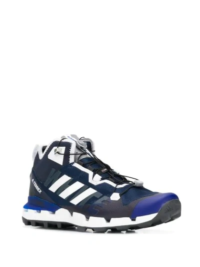 ADIDAS BY WHITE MOUNTAINEERING PANELLED SNEAKERS - 蓝色