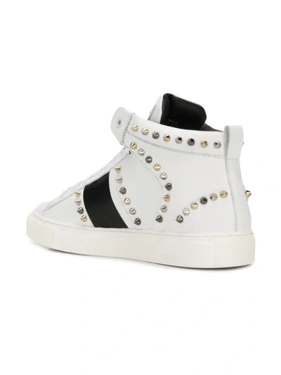 Shop Versace Stud High In White