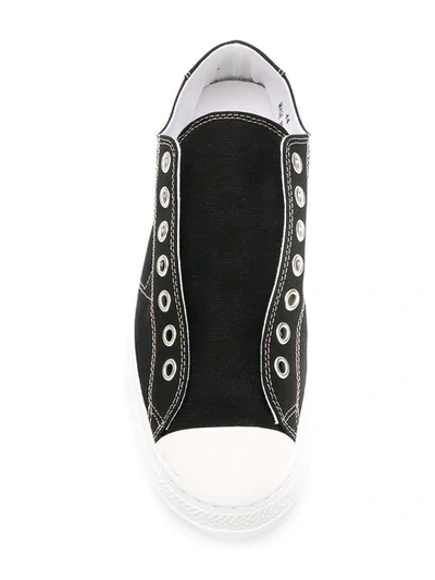 Shop Maison Margiela Stereotype Sneakers In Black