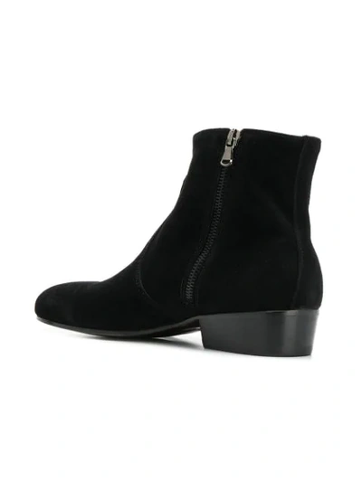 LEQARANT SUEDE ANKLE BOOTS - 黑色