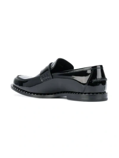 Shop Jimmy Choo Darblay Loafers In Black