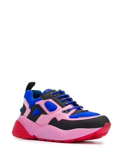 Shop Stella Mccartney Eclypse Sneakers In Pink