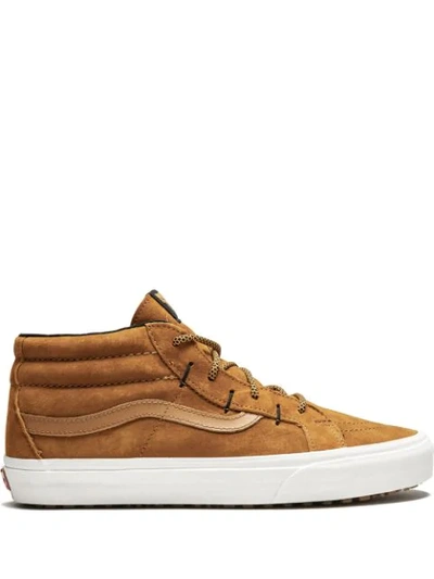Vans Sk8-mid Reissue G High Top Sneakers - Braun In Brown | ModeSens