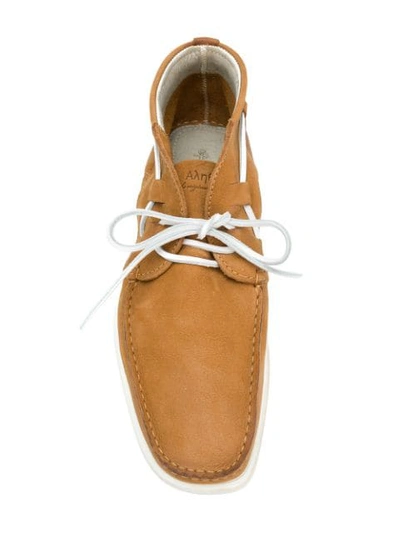 Shop Ndc Alithia Boat Shoes In Sugghero