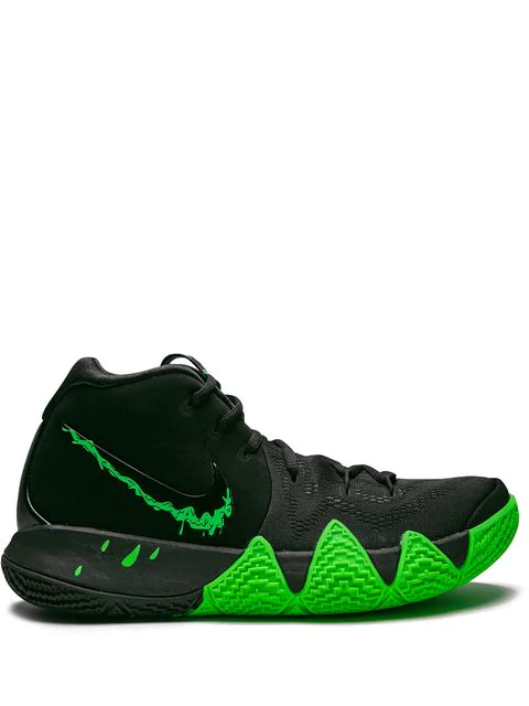 kyrie 4 black and green
