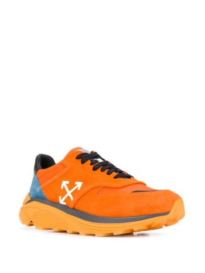 Shop Off-white Jogger Sneakers In 1901 Orange White