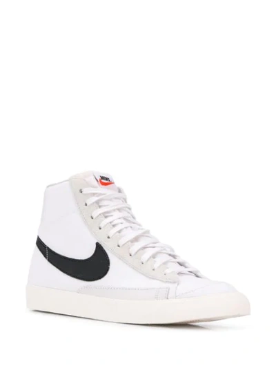 Shop Nike Blazer Mid 77 Sneakers - White
