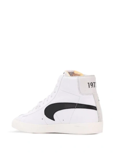 Shop Nike Blazer Mid 77 Sneakers - White