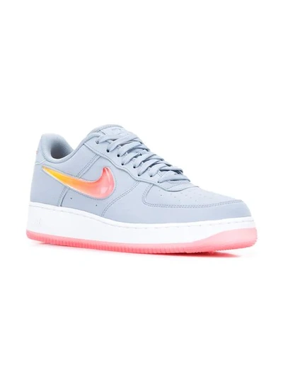 NIKE AIR FORCE 1 SNEAKERS - 灰色