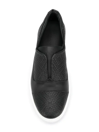 Shop Jimmy Choo Caspian Sneakers In Black