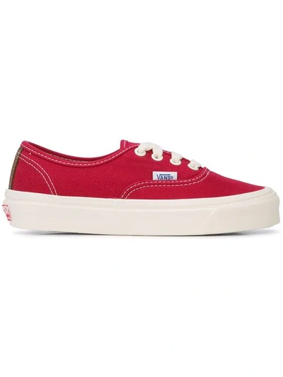 Shop Vans Og Authentic Lx “chilli Pepper” Sneakers In Red